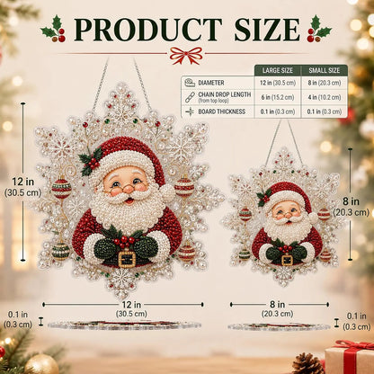Christmas Pearl Diamond Painting Suncatcher Kit