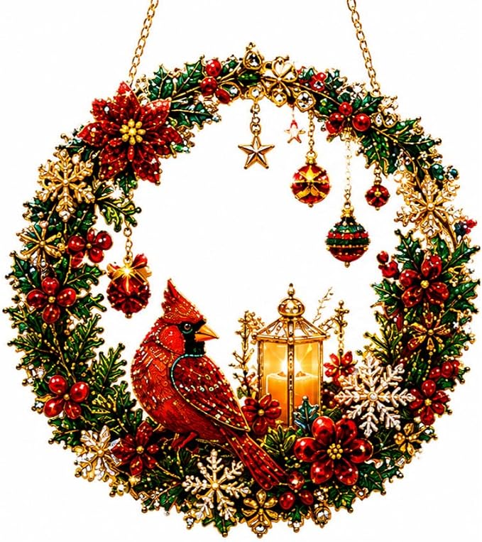 DIY Christmas Wreath Diamond Art Kit