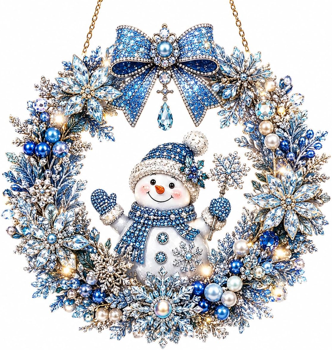 DIY Christmas Wreath Diamond Art Kit