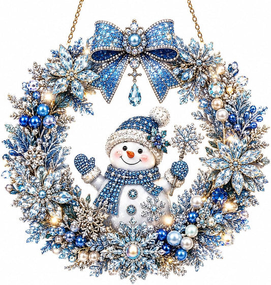 DIY Christmas Wreath Diamond Art Kit