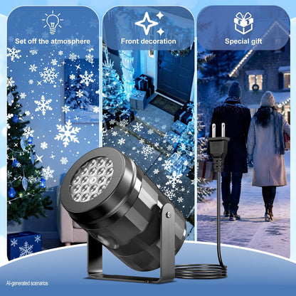 Snowflake Christmas Projector