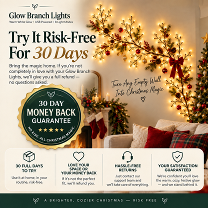 LumaBranch™ — Flexible Warm White Wall Lights
